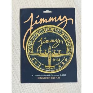 Rare U.S. Army "Jimmy" Patch from CinemaCon 2026